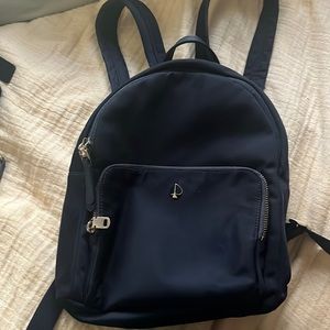 KATE SPADE navy mini backpack